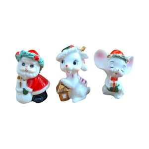 Napco Mini Vintage Christmas Figures